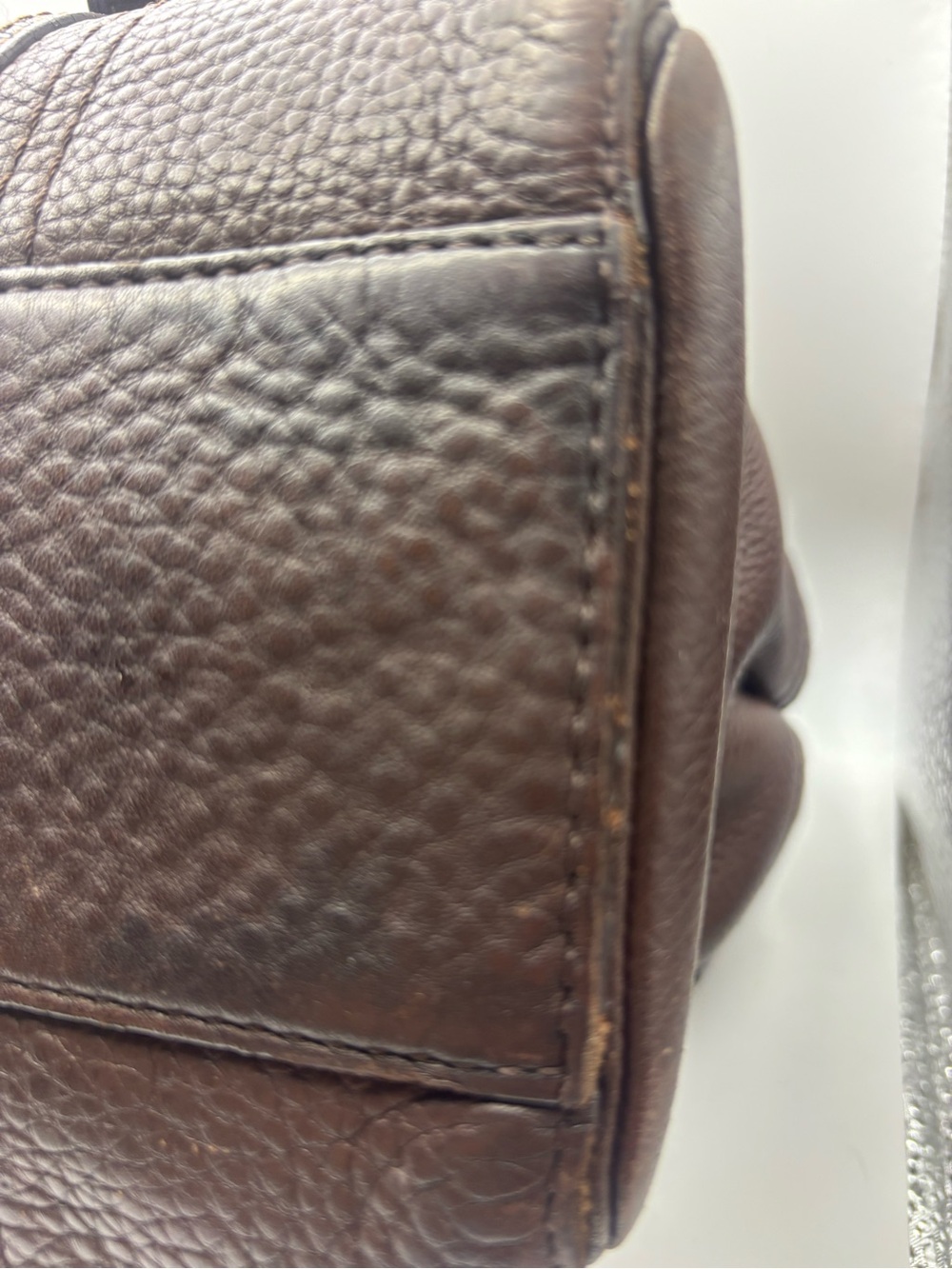 Coach Chelsea Pebbled Brown Leather Shoulder Bag  Y2K 2007 - Picture 9 of 16